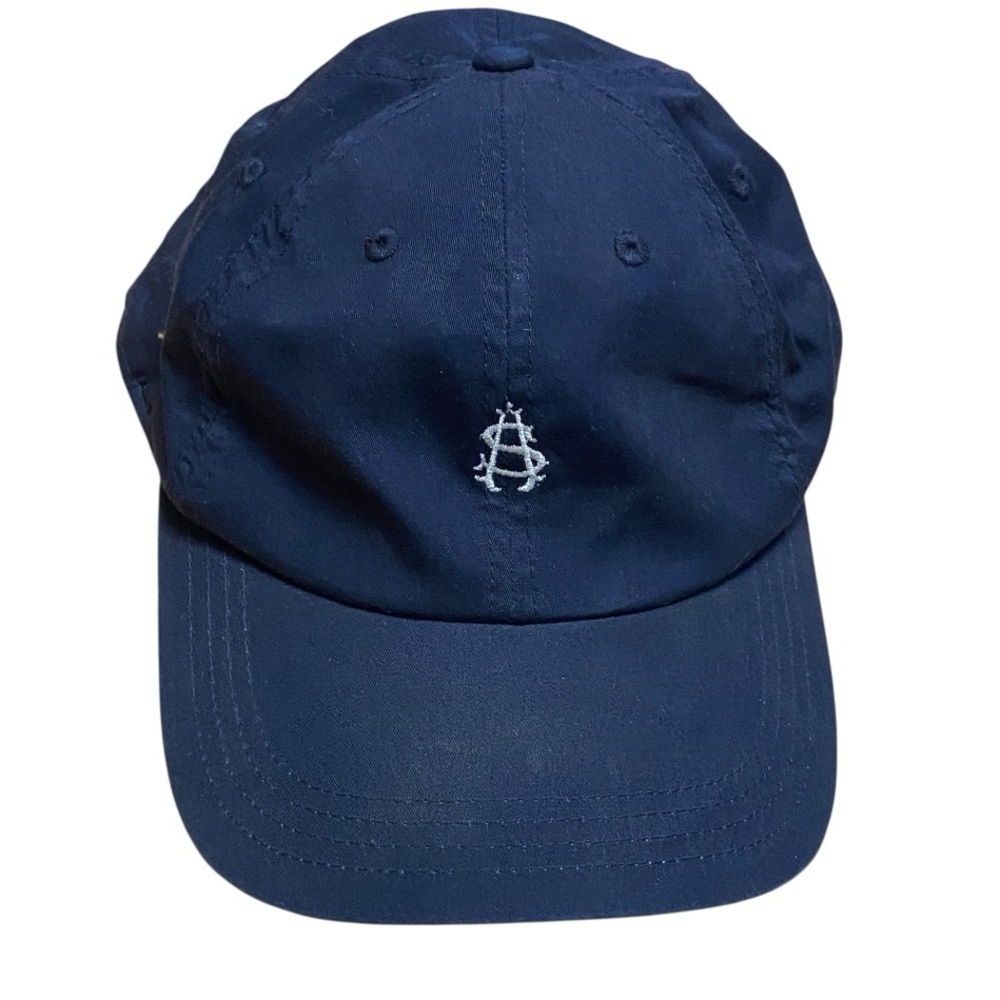 American Needle Navy Blue Baseball Cap | Small Embroidered Logo | Adjustable